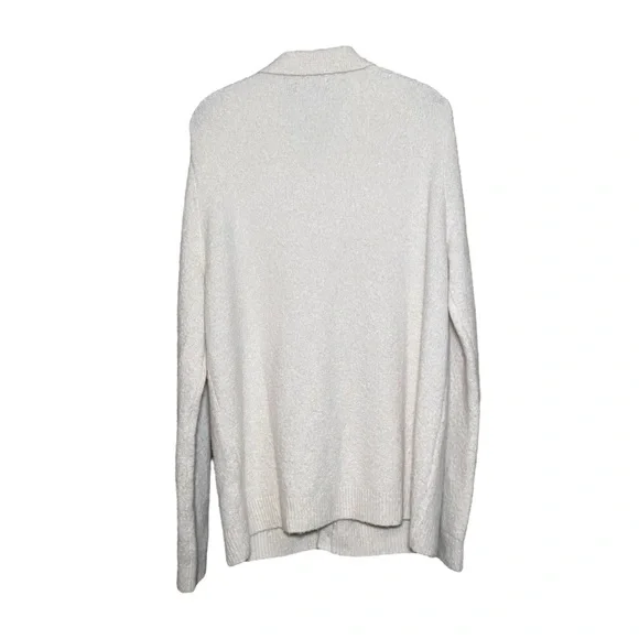 Treasure & Bond Knit Button Front Cardigan Shirt Jacket Neutral Minimalist - Picture 4 of 6